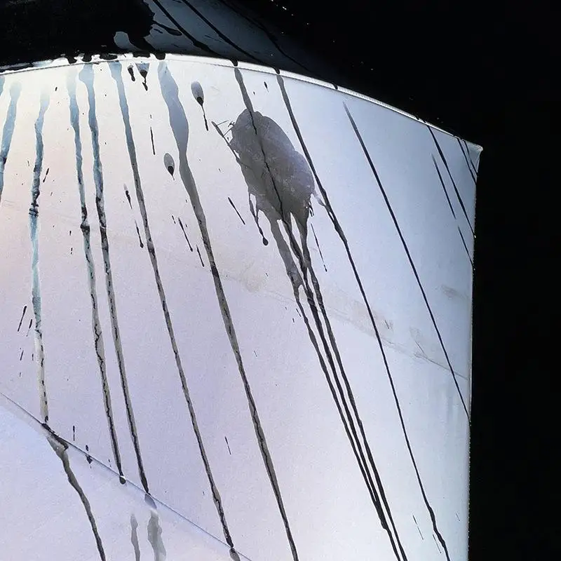 Flian Umbrella Luminous Reflective Large Bla Glue Auatic Long Handle Umbrella Night