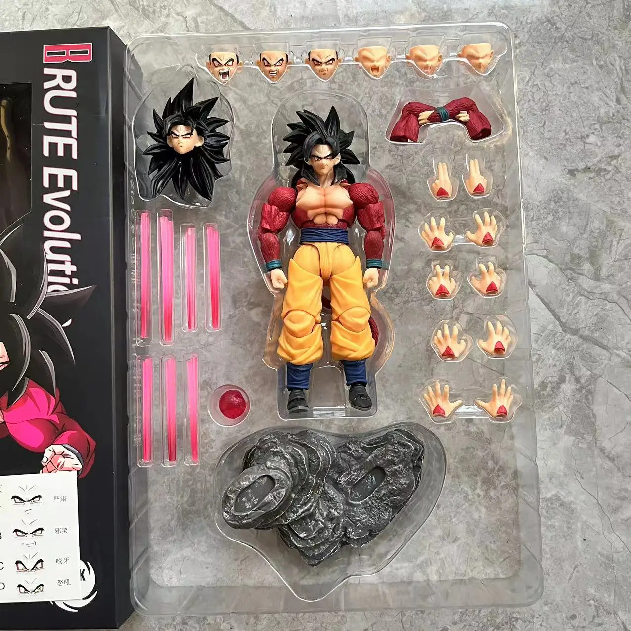 ドラゴンボールのアクションフィギュア,ブラックホール,スーパー