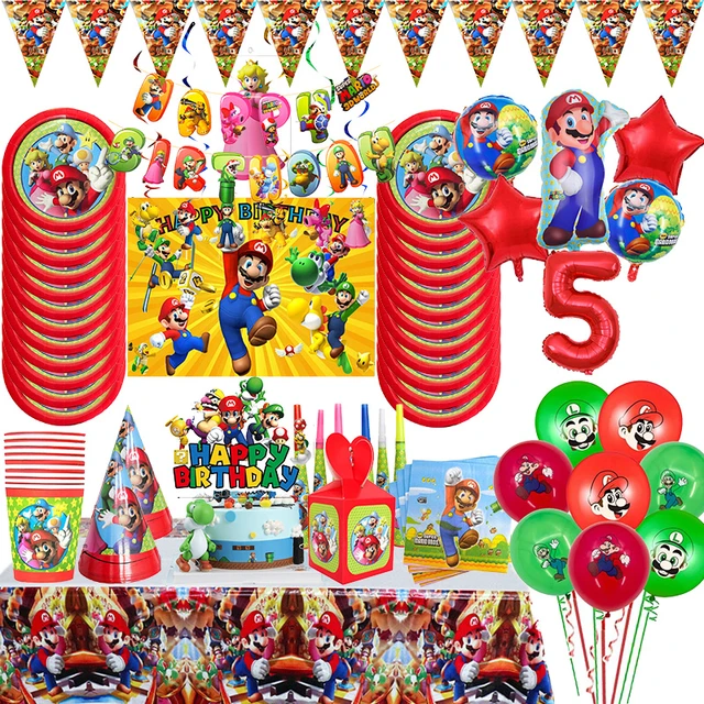 Mario Bros Banner/marios Bros Birthday/mario Bros Theme/mario Bros  Decorations/birthday Banner/video Game Banner/super Mario Bros Birthday 