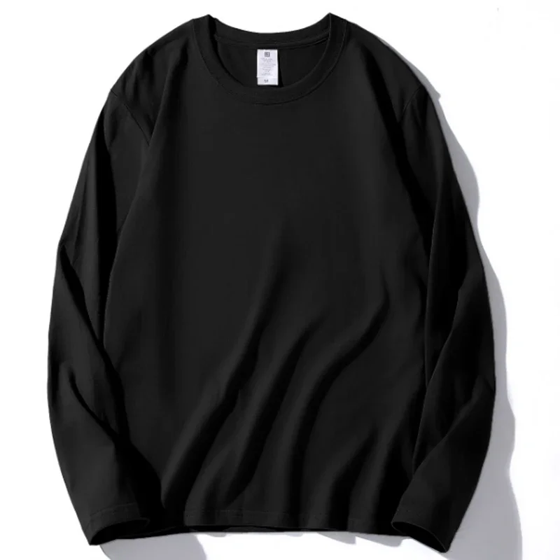 Neue Herbst Frauen lässig tägliche Unterwäsche Langarm Tops Dame bequeme Baumwoll kleidung weibliche prägnante vielseitige lose T-Shirts – Detail 9