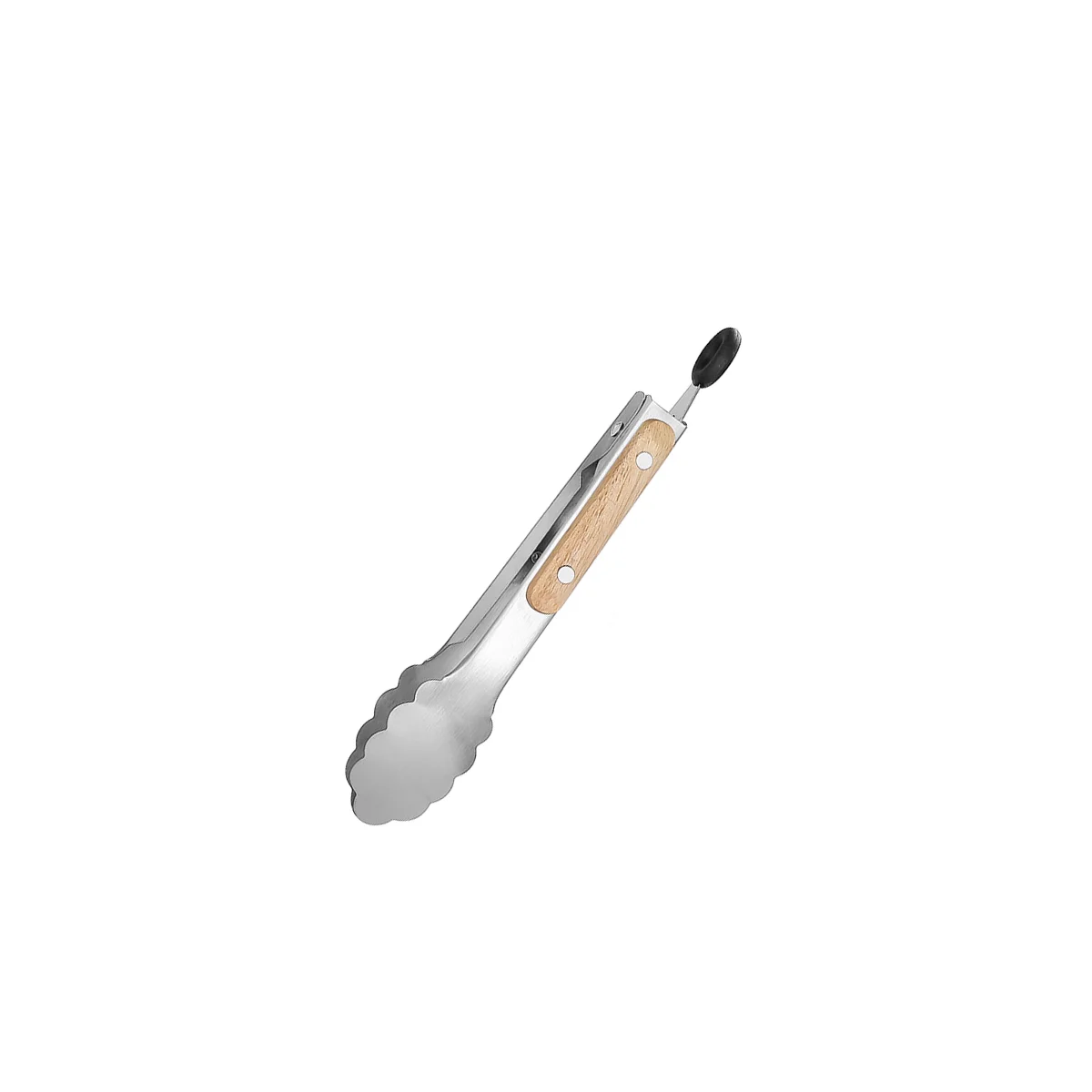Set di 34 utensili da cucina in silicone, resistenti al calore, con manici in acciaio