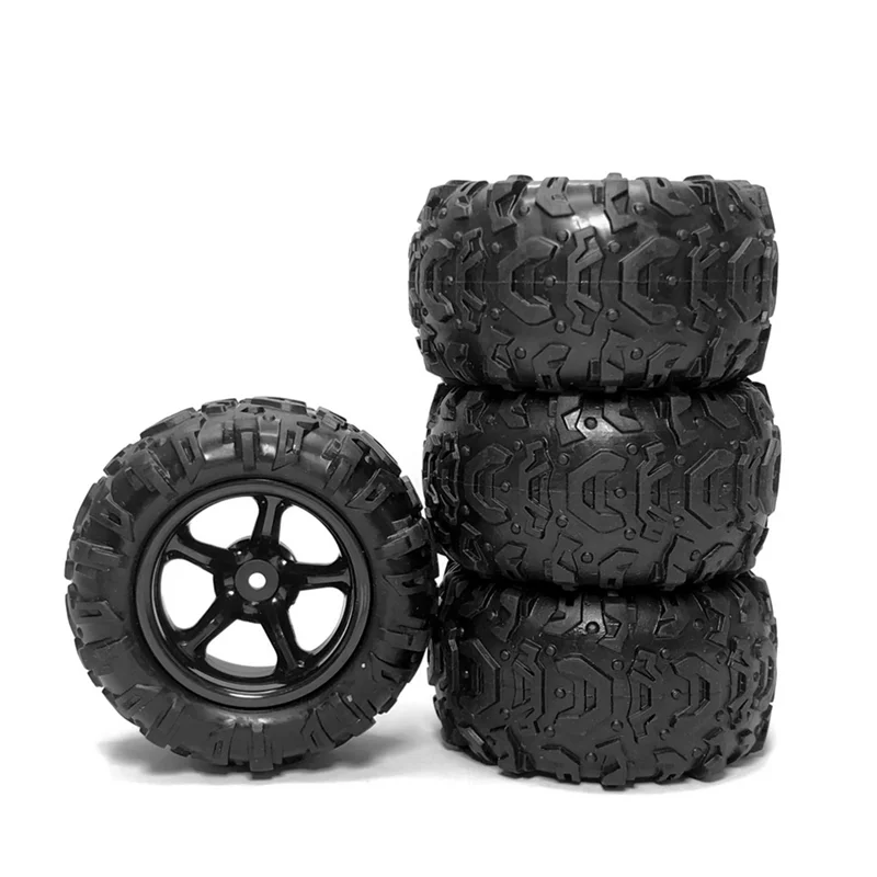 

4 шт. резиновые шины для DeeRc 9300 9310 PXtoy 9300 9302 9303 9304 1/18 RC автомобильные запасные части