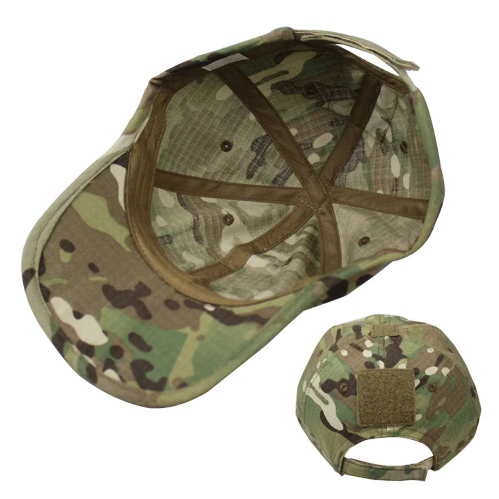 Outdoor Sports Camouflage Printed Hat Cycling Jungle Hiking Hunting Fishing Sunscreen Visors Unisex Adjustable Golf Baseball Cap