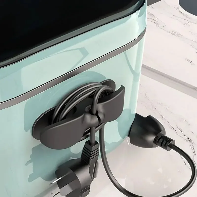 Cord Organizer for appliances upgraded kitchen cord winder cable management wrapper holder set Air Fryer coffee maker wire fixer 2