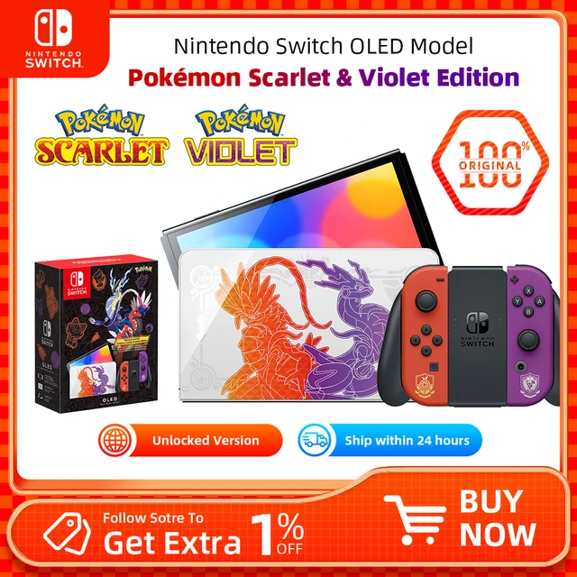 Nintendo Switch OLED 64GB Pokémon Scarlet & Violet Edition