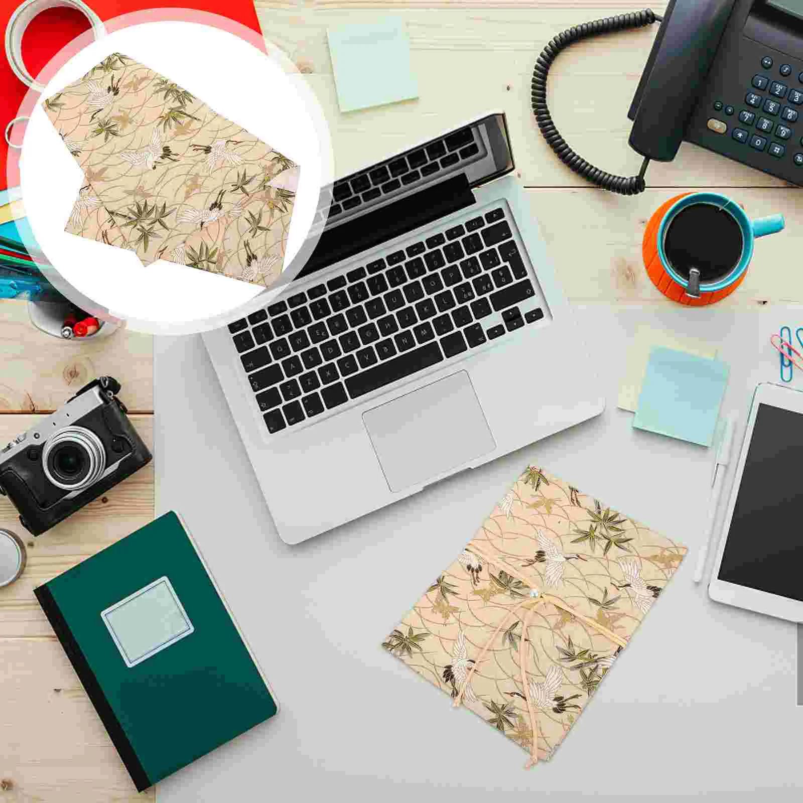 

1pc Adjustable Cloth Book Cover Book Sleeve Chic Book Protector