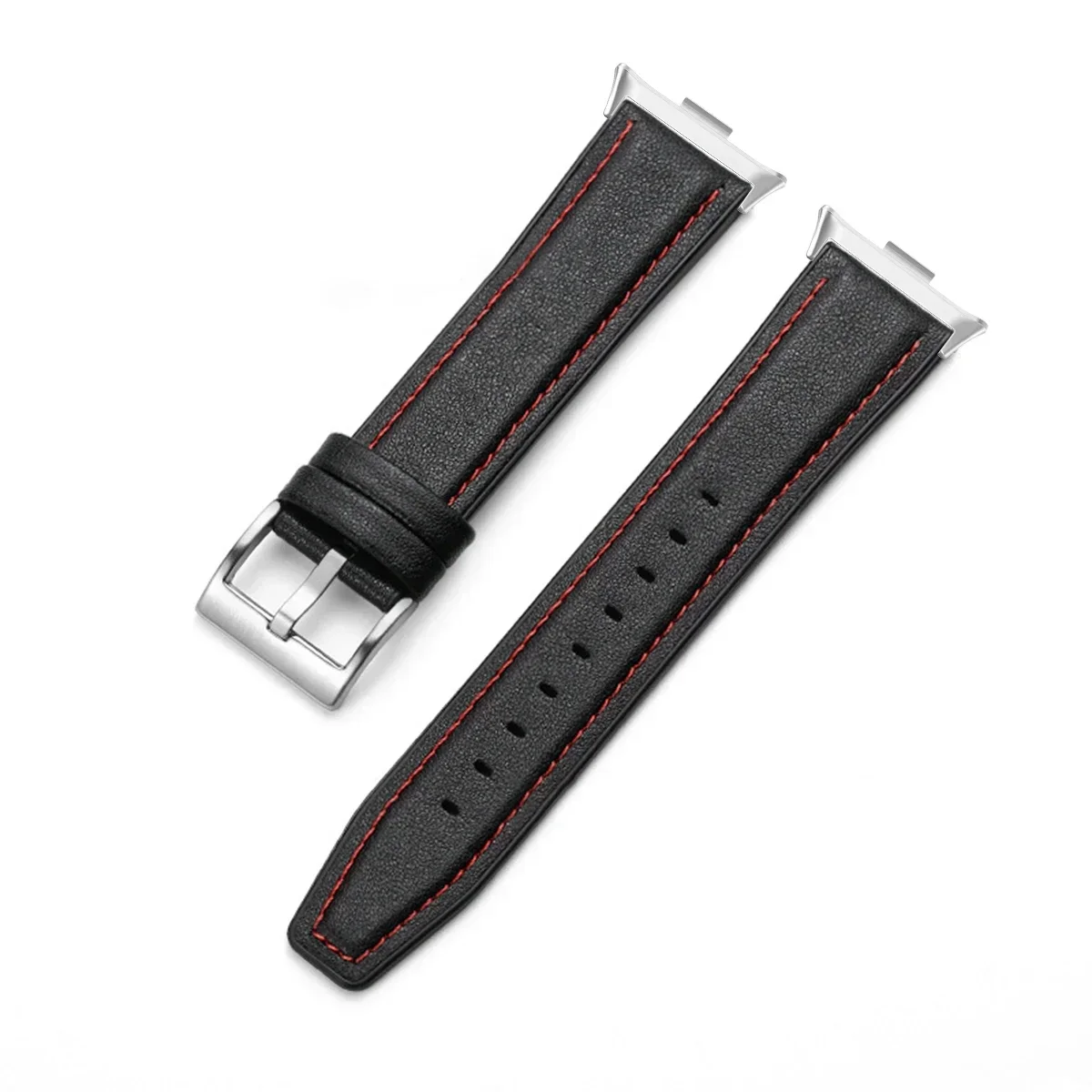 Vintage Leather Strap Wristband for Smartwatches - Replaceable Accessory Bracelet