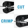 IWISS IWS-2316R Crimping Plier Heavy Duty Cable Railing Deck Swage Tool 1/8to 3/16 inch Stainless Steel Wire Rope Tensioners 5