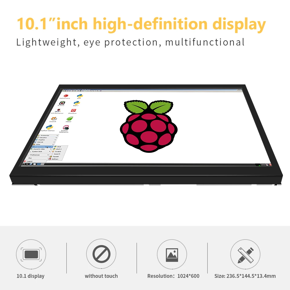 LCD ÷ TFT ̹ , PC ޴ ,   5 Ʈ PS4 AIDA64 ġ, HDMI ȣȯ, 1024*600, 10.1 ġ