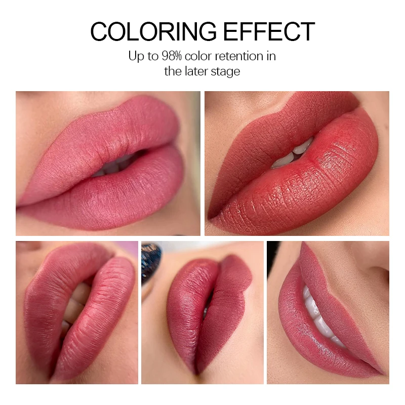 Tattoo Ink Tattoo Ink Pigment 3ml Nude Color Tattoo Microblading Paint Ink Pigment Semi Permanent Makeup Eyebrows Lips Tint Consumables