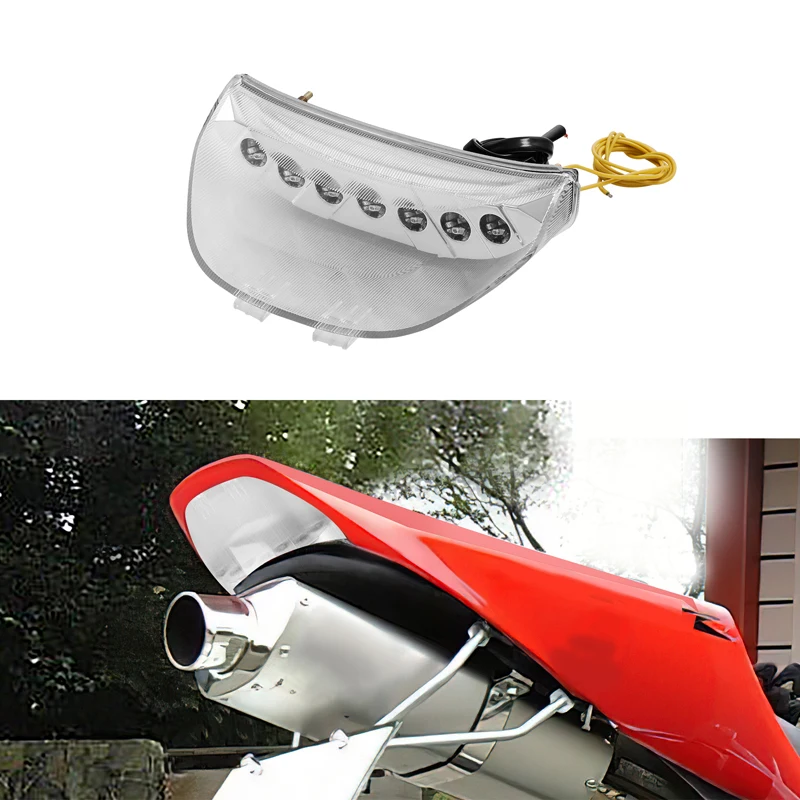 

Motorcycle Tail Light with LED Turn Signals For Honda CBR600RR 2003-2006 CBR1000RR 2004-2007