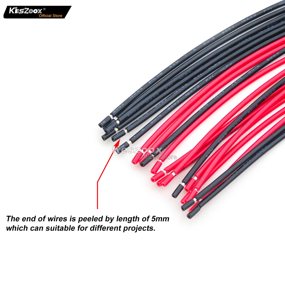keszoox jst vh 396mm 2 pinos conector 03