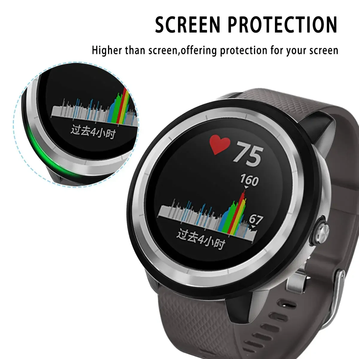 Premium TPU Plating Screen Protector Case Frame Bumper