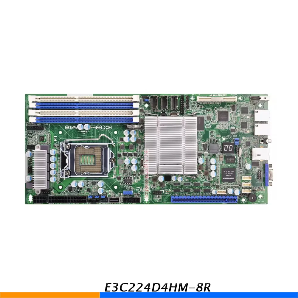 RMHUNTIC Server Motherboard For ASROCK E3C224D4HM 8R LGA1150 33CMx15 1CM Support E3 1200 V3 High Quality