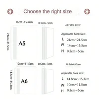 A5 A6 Strawberry Notebook Cover Planner Case Cover Protective Shell Journal Cover Protector Office Stationery Supplies 2