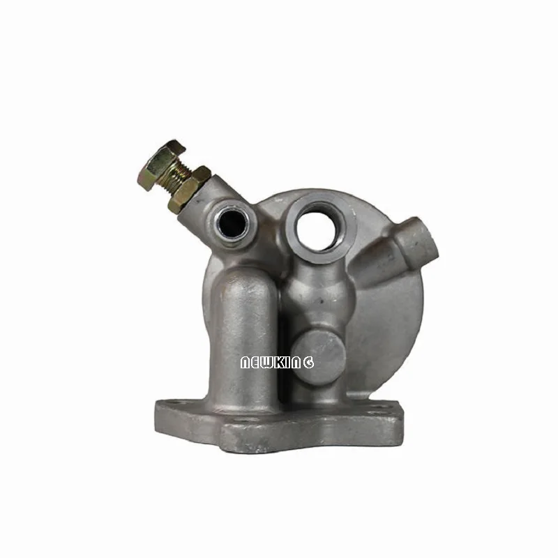 

Good quality excavator accessories E320C 1R-0739 4 holes oil filter head