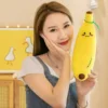 35/50/70/80cm Soft Plush Fruit Pillow Cute Banana Children's Sleeping Pillow For Home Creative Fruit Rag Doll Cushion Girls Gift 6