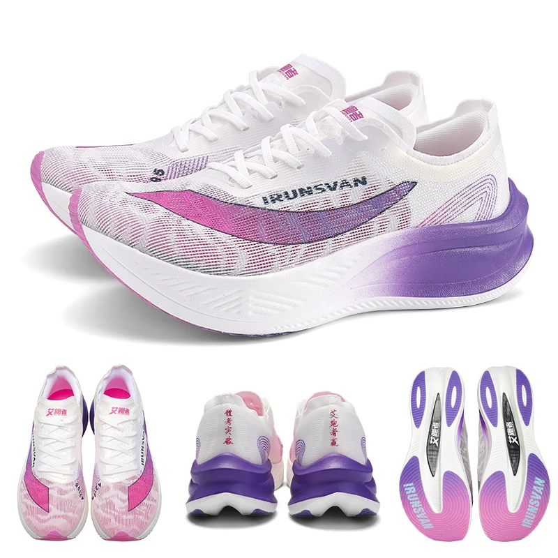2025 IRUNSVAN Nylon Carbon Fiber Professional Marathon Shoes 6