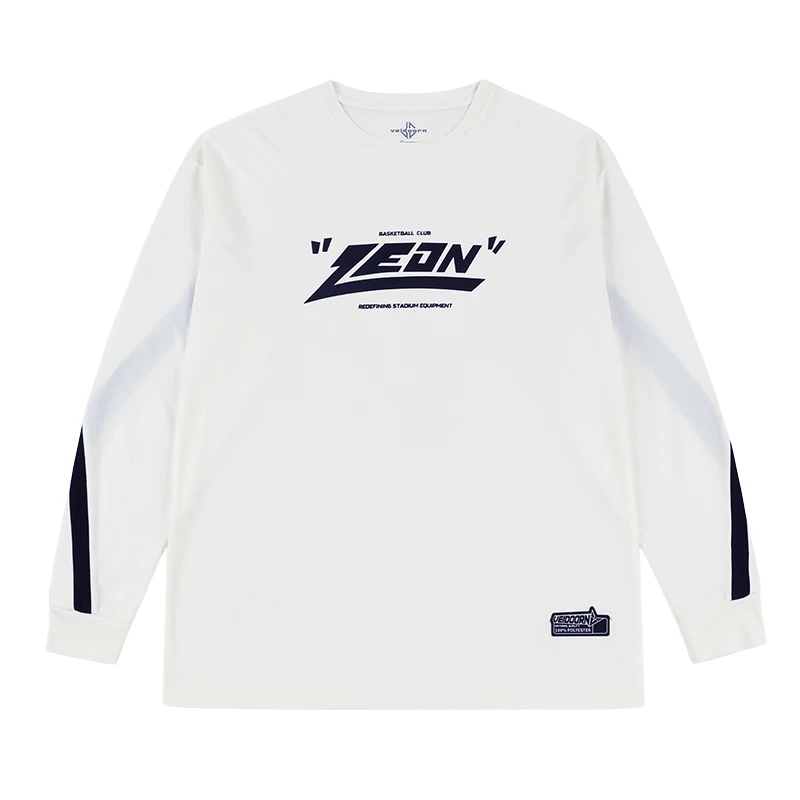 Veidoorn Long Sleeve Quick Dry Basketball Jersey 100% Polyester Breathable Sport T Shirts Round Neck Men Tees basketball jerseys men sport tees