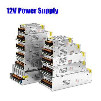 DC 전원 공급 장치, 12V, 1A, 2A, 3A, 5A 변압기, 6.A, 8.5A, 10A, 15A 어댑터, 20A, 25A, 팻 블록, 30A, 33A, LED 드라이버용