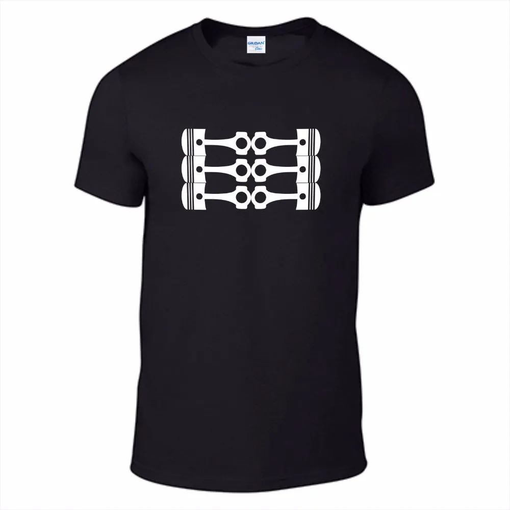 New Brand Shirt Design T-Shirt 6 Zylinder Boxer Motor Motor Cavalli Boxer Auto Old Car First Retro Printed Tee Shirts