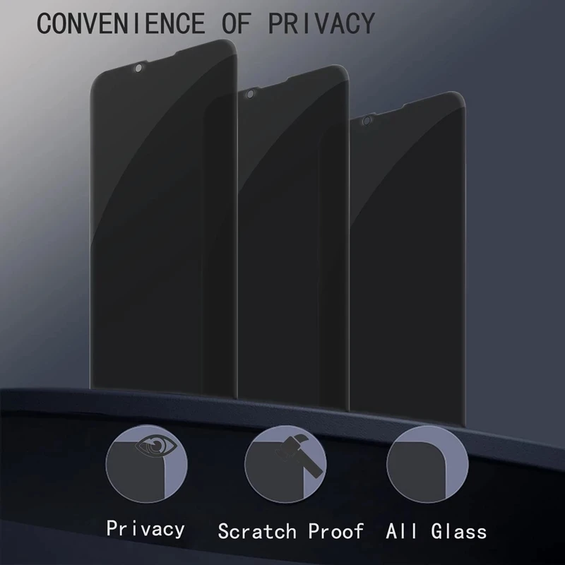 Full Cover Privacy Screen Protectors for iPhone 13 12 Pro Max Mini 11 14 15 PRO XS MAX 7 8 Plus X XR SE Anti-spy Tempered Glass
