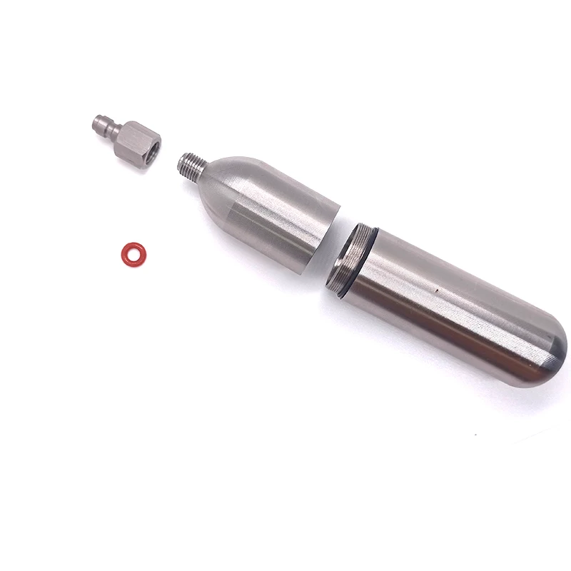 1/2-20unf 45g 33g Cartouche De Recharge Bidon De Gaz Mini Cylindre De Plongée Sous-marine Réservoir D'oxygène Pour Bouée De Sauvetage De Natation Gilet De Sauvetage Pneumatique