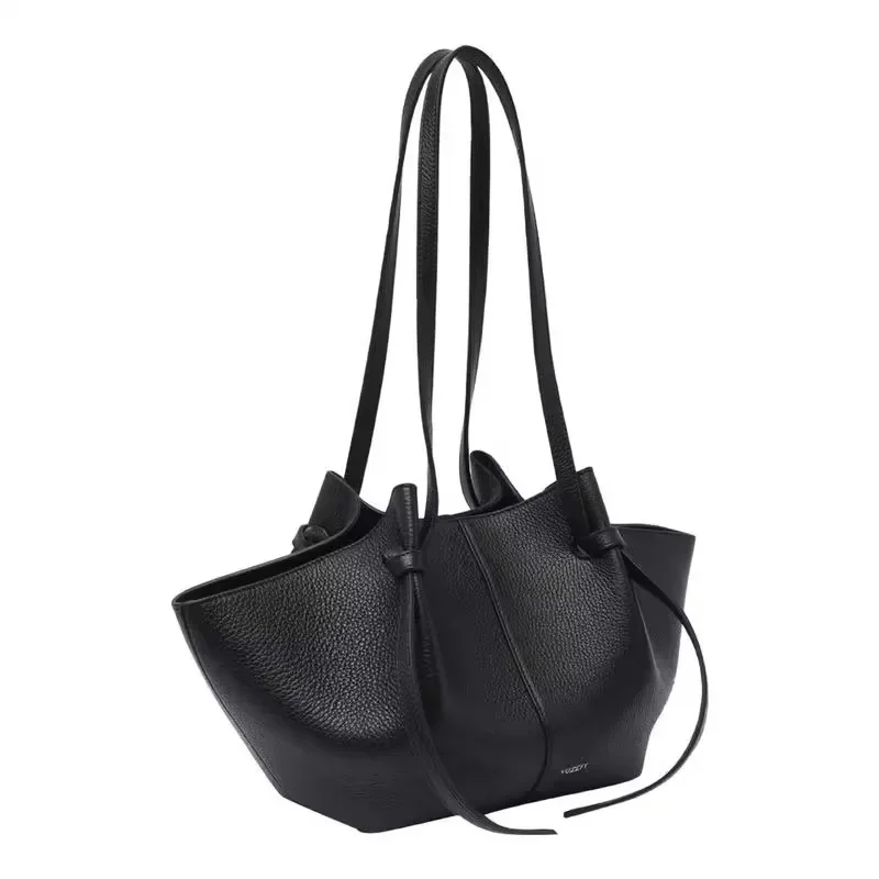 London YUZEFI Large Tote Bags for Women's Luxury Handbags Leather Large Capacity Shoulder Bag Fashion Armpit Bag Female 2
