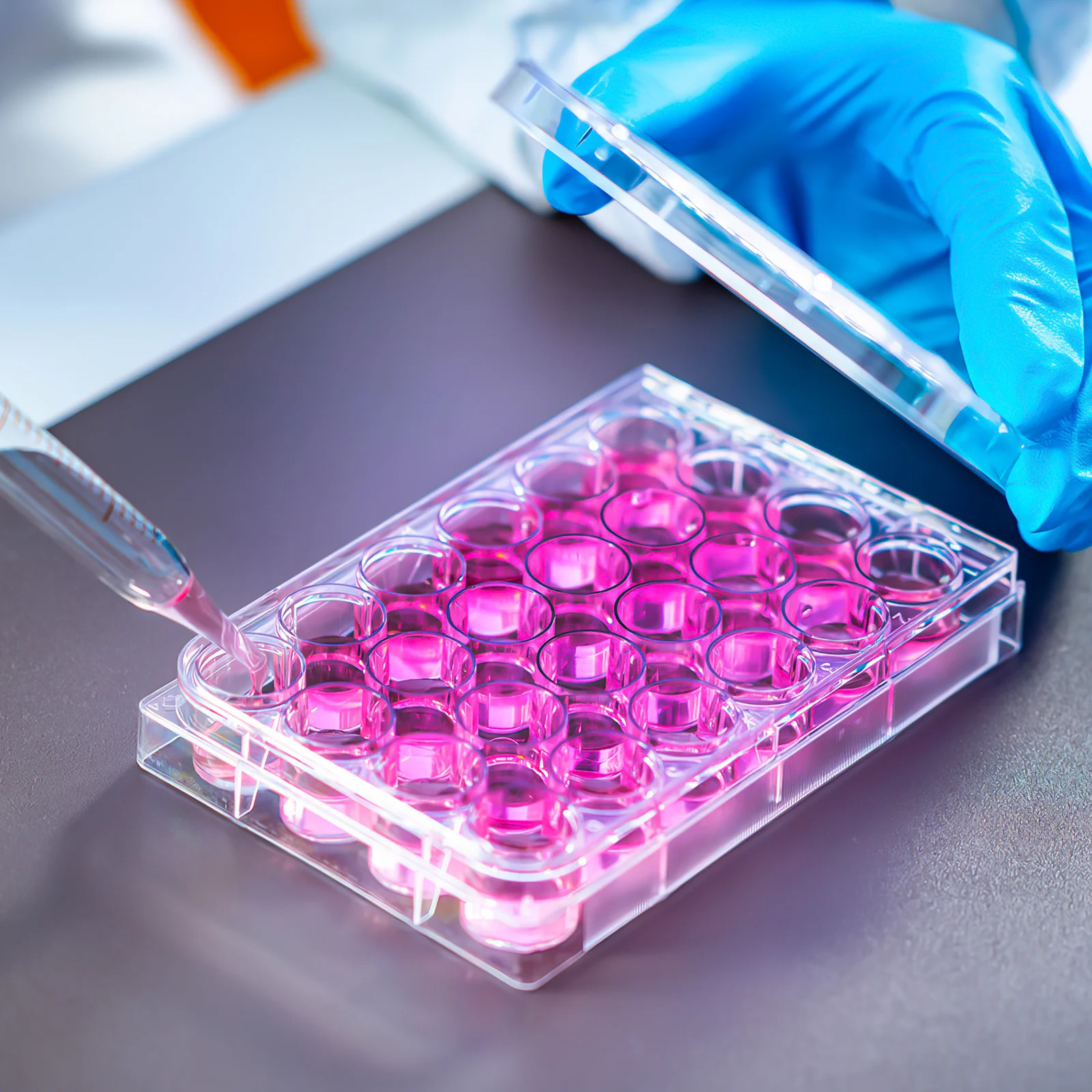 24/48 Holes Plastic Sterile Cell Culture Plate Bacterial Yeast Petri Dishes Laboratory Equipment, petri dishes