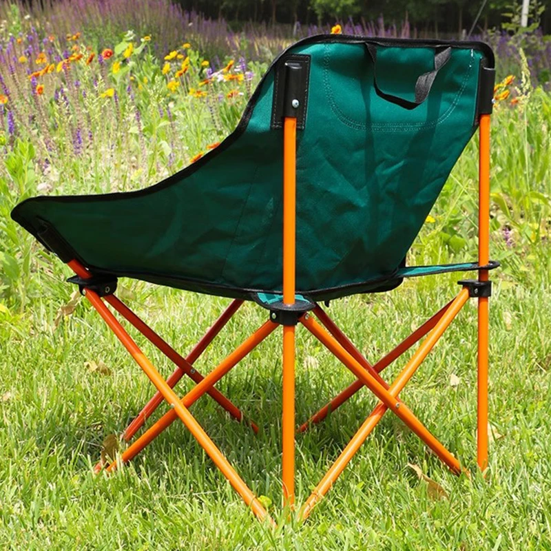 Camping Foldable Beach Chairs Fishing Picnic Relax Lightweight Beach Chairs Foldable Backrest Outdoor Furniture Cadeiras LLOC