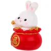 Dragon Rabbit Piggy Bank Toddler Toys Unbreakable Money Small Desktop Ornament Cant 4