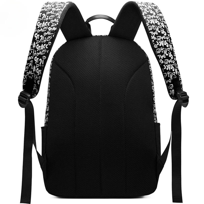 2024 New Fashion Trend Large Capacity Backpack Personalized 15.6-inch Computer Bag Travel Leisure Shoulders Bags