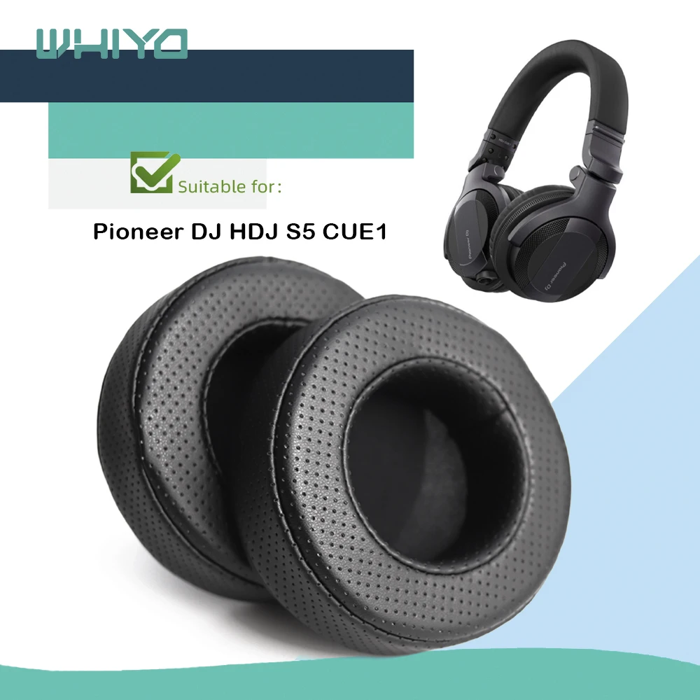 

Whiyo Replacement Ear Pads for Pioneer DJ HDJ S7 Headphones Cushion Sleeve Velvet Earpad Cups Earmuffes Cover