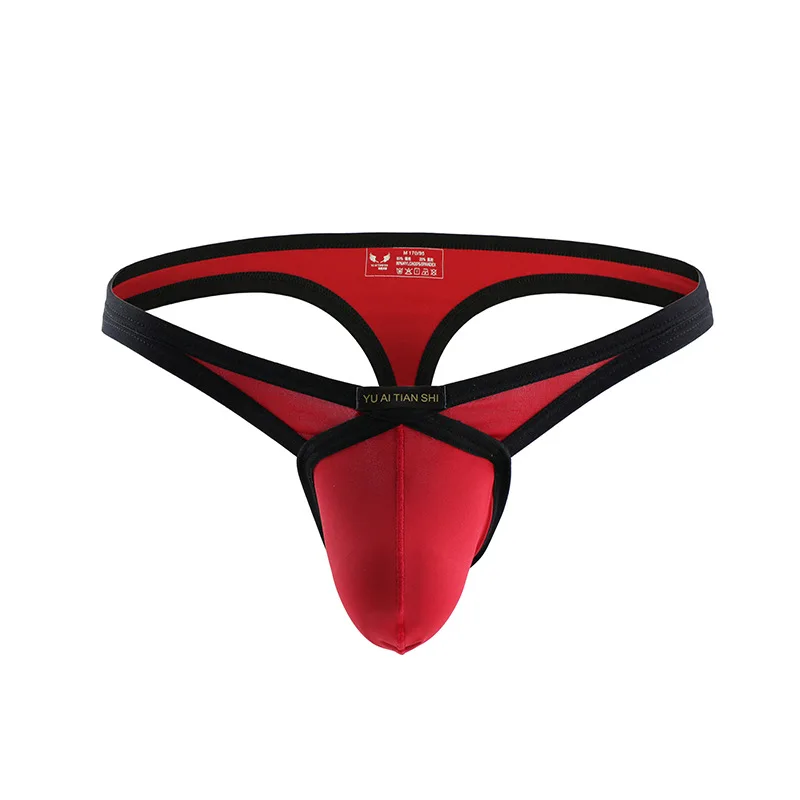 Men's briefs Bikini sexy T underwear 3PCS