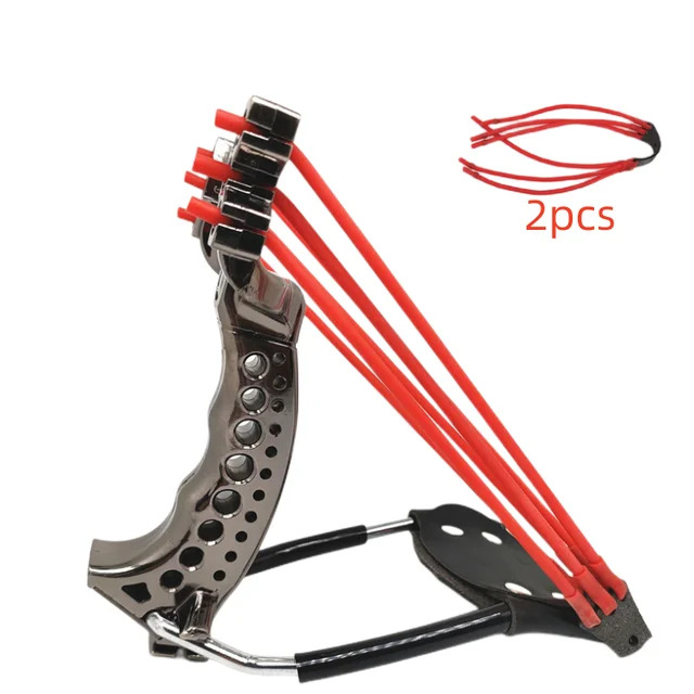 Outdoor power hunting slingshot can shoot fish with wrist support laborsaving slingshot with