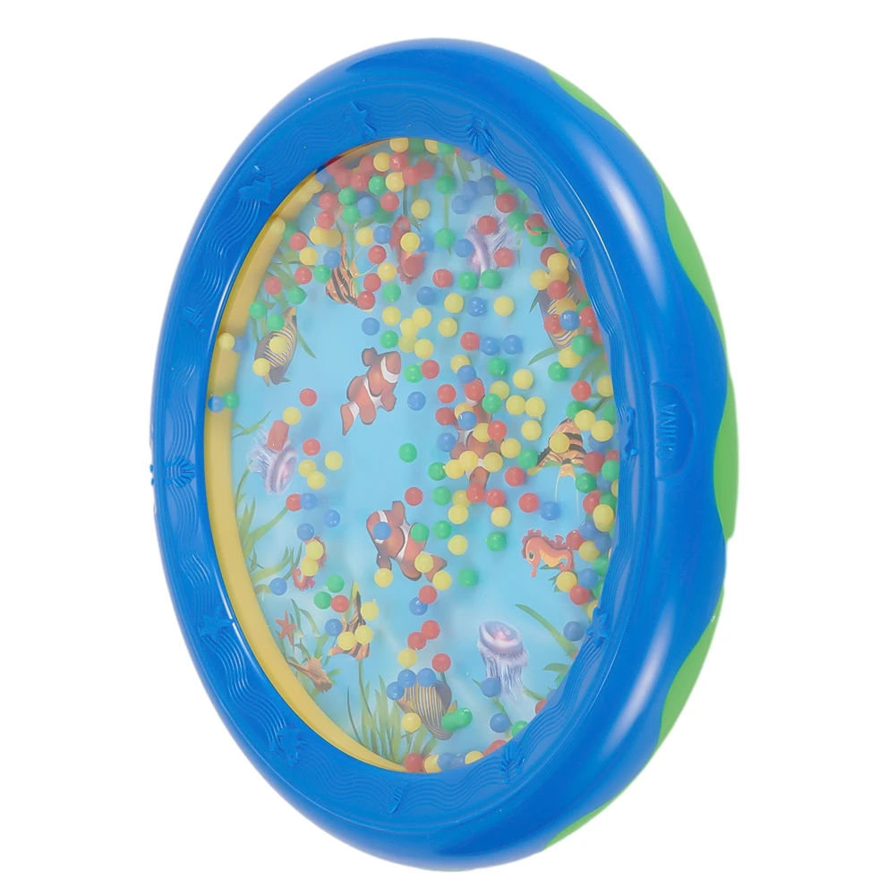 Ocean Drum Wave Sea Sound Bead Drum Percussion Musical Educational Instrument Parts Accessories Toys Colorful Plastic Beads 1pc musical percussion instruments