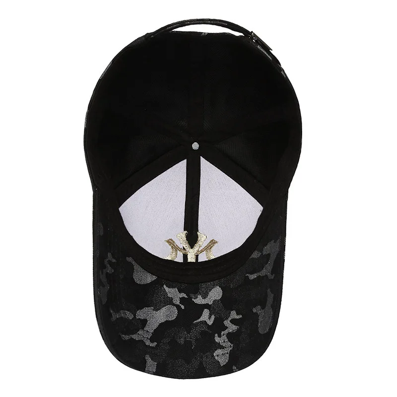 Baseball cap 3D NY Embroidery Letter Women Male Baseball Caps Camouflage Snapback Hats Casual Sport