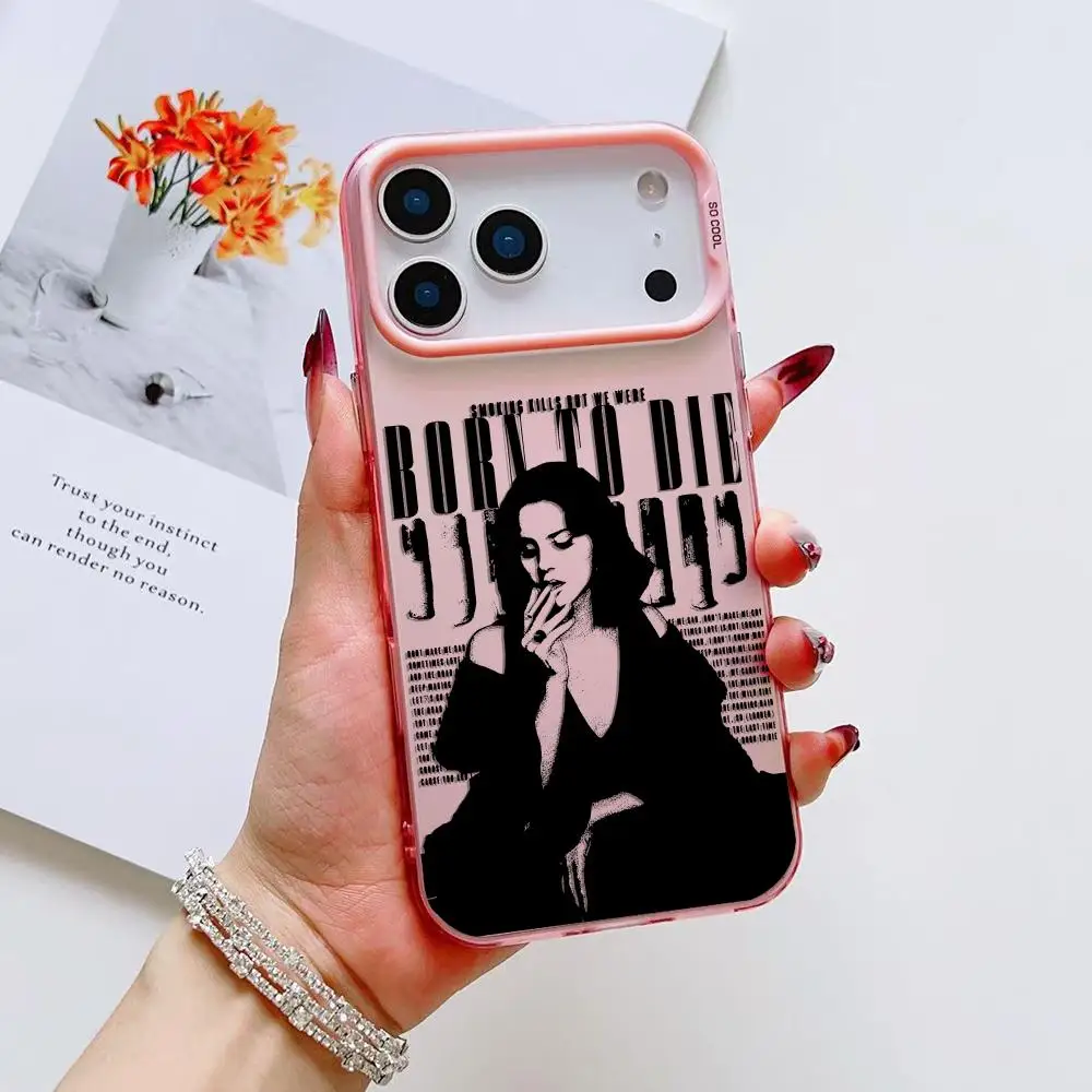 L-Lana Del Ray Fashion Phone Case - Air Matte Laser Aurora Shockproof