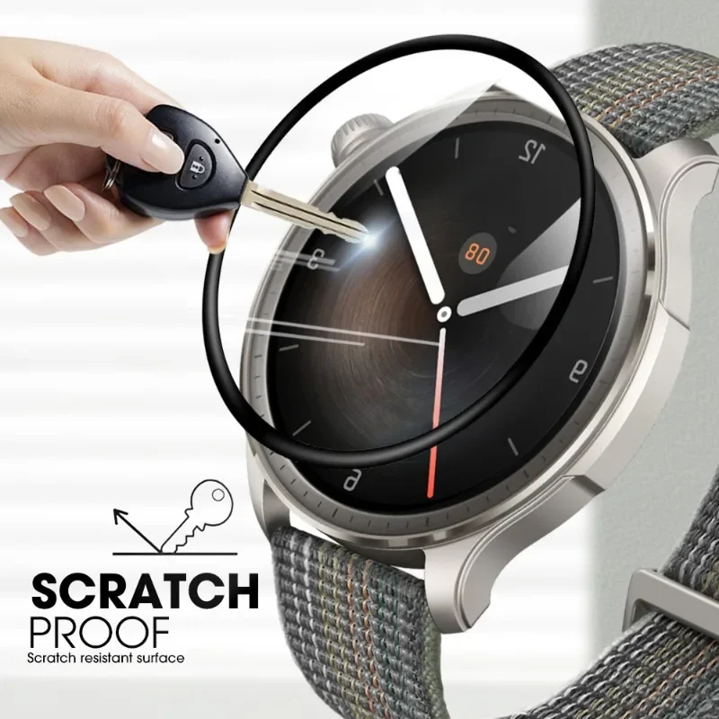 For Amazfit Balance Screen Protector Full Cover Protective Film Anti-scratch Watch Accessories for Amazfit Balance HD Clear Film
