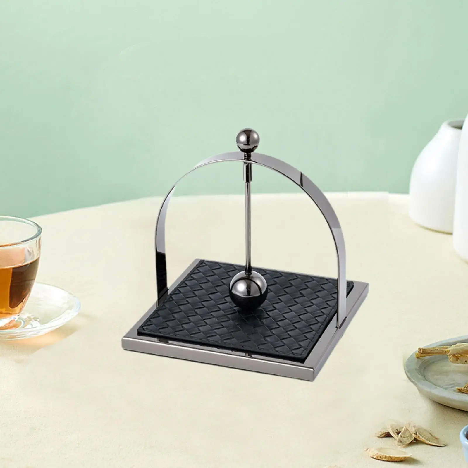 Dining Paper Towel Holder Tissue Base Tabletop Tissue Holder Square Napkin Stand for Countertop Kitchen Picnics Party Restaurant 5