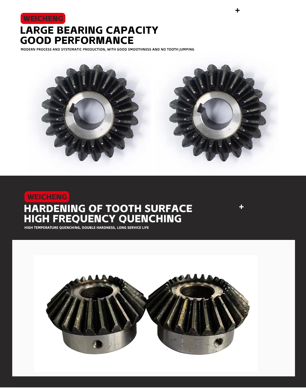 dentes, aço 45 #, 5mm, 6mm, 7mm,