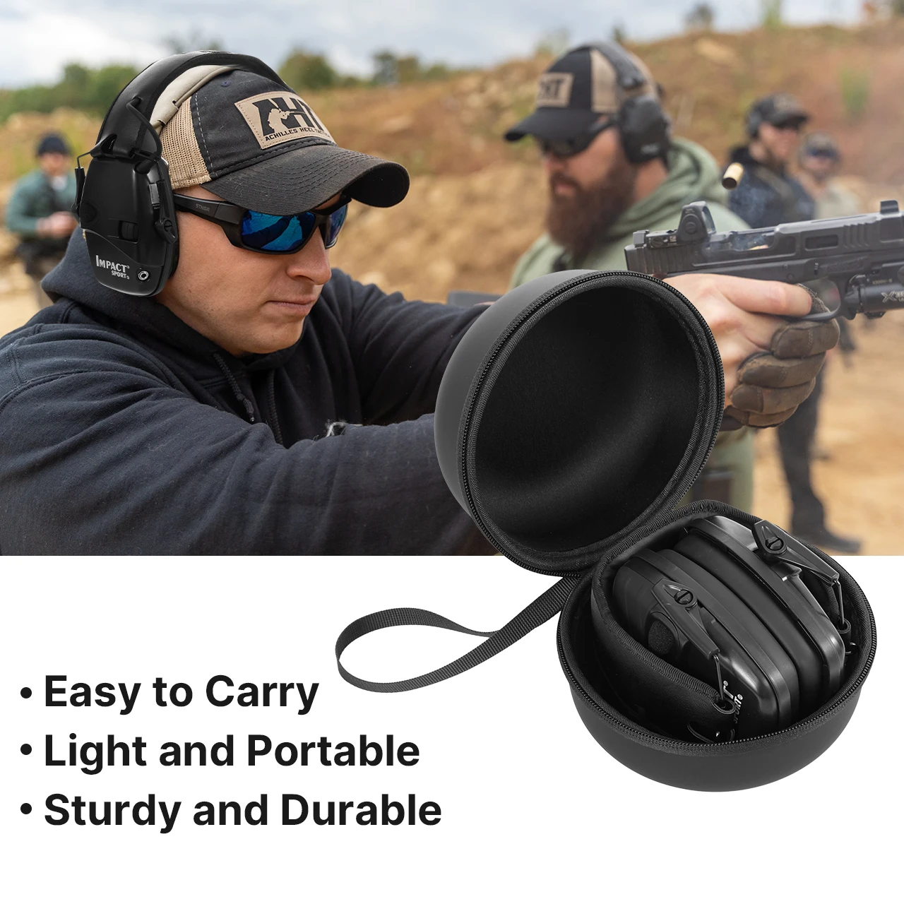 New Shooting Headset Headphones for Hearing Protection Ear Protect Noise Reduction Active Hunting Tactical Earmuff 5 New Shooting Headset Headphones for Hearing Protection Ear Protect Noise Reduction Active Hunting Tactical Earmuff 5