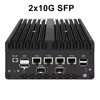 New 13th Gen Intel Solid Firewall Mini PC Core i7-13620H i5-13420H 10G SFP 4x2.5G Nics 2*DDR5 5G SIM Industrial Computer Server 3