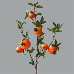 Elegant Artificial Plants and Fruits for Stylish Home and Garden Decor (FZSG - SL - orange)