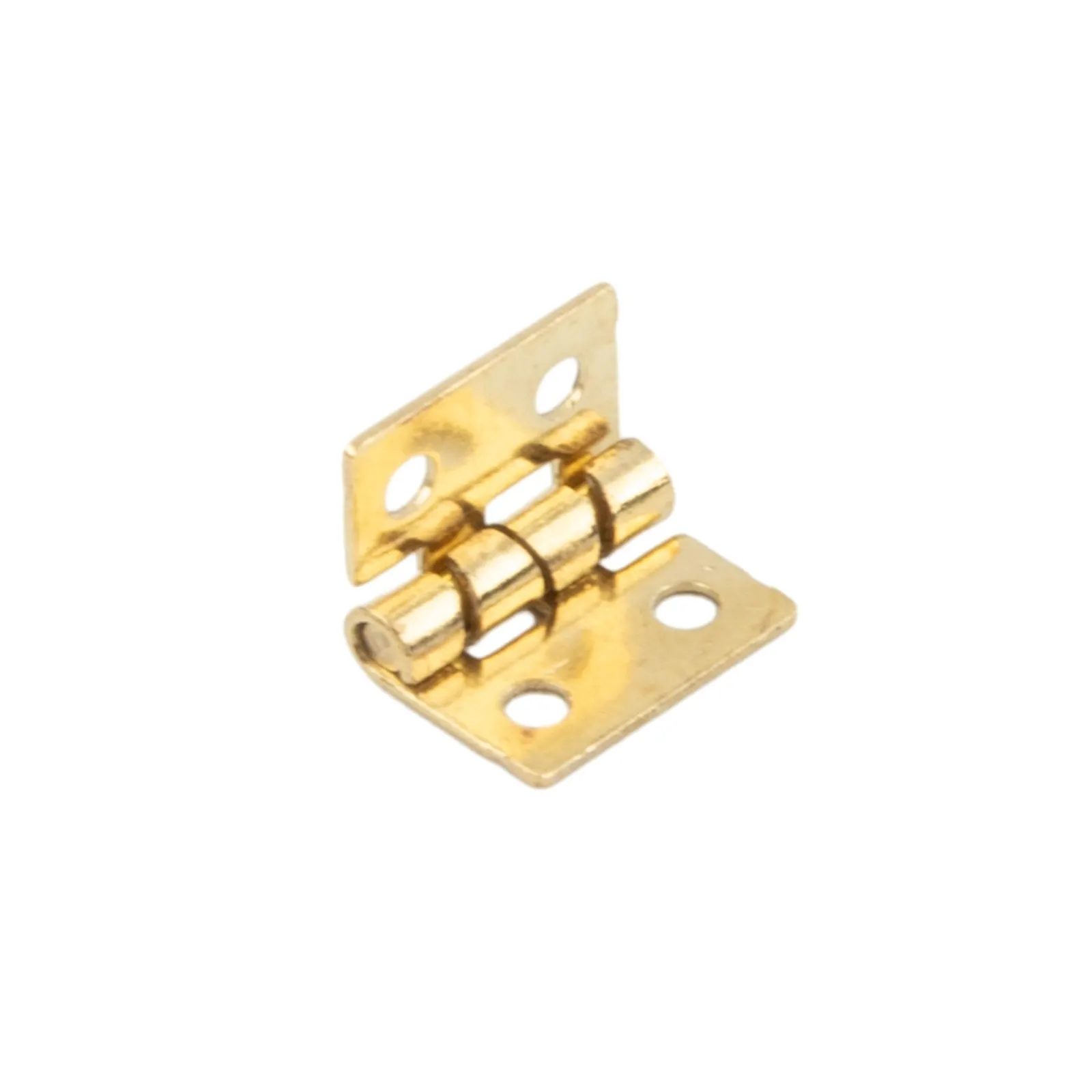 Description Picture 5 of item20pcs Mini Brass Hinge For Small Craft Door Box Accessories Gold 8*10mm For Jewelry Boxes Miniature Cabinet Furniture Fittings