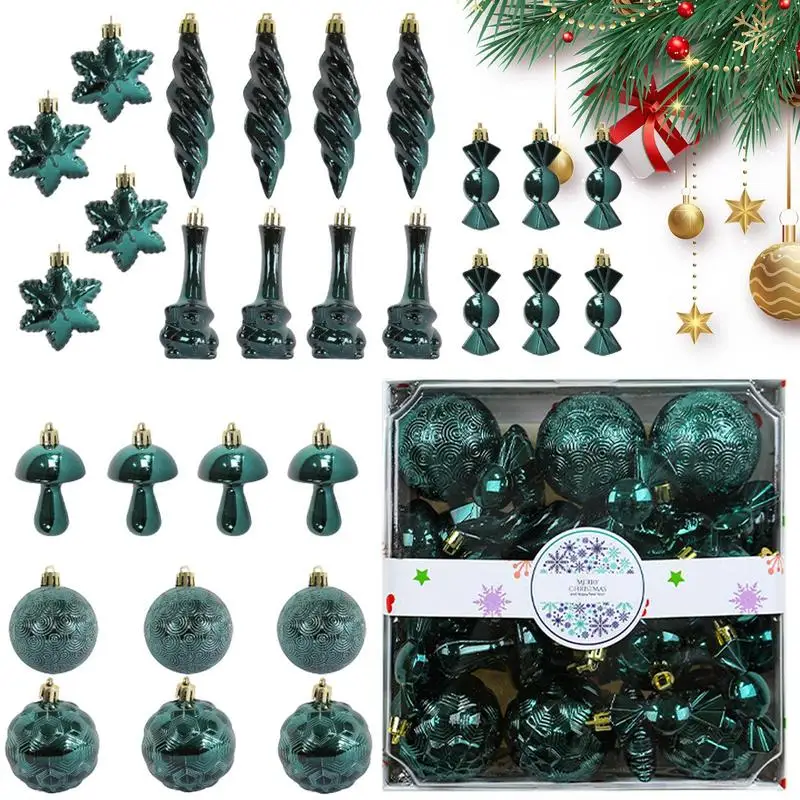 

28 шт., новогодние украшения в виде шаров