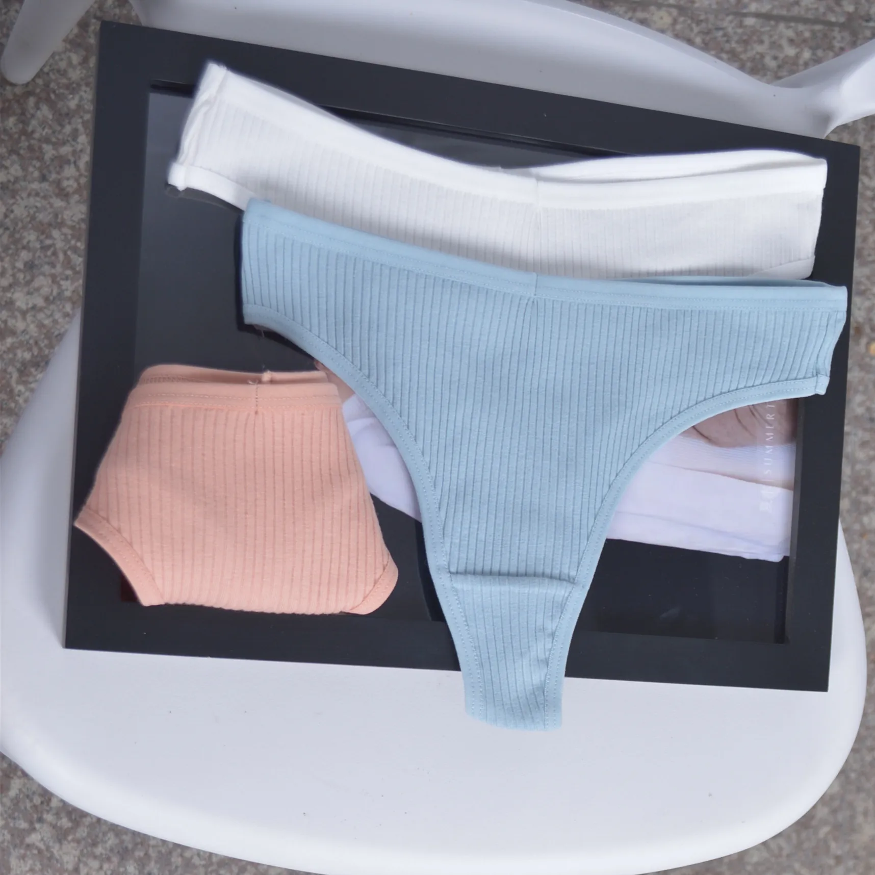 Zilams String Tanga Dames Sexy Kanten Lingerie Lage Taille Onderbroek Dames Slipjes Multipack Hipster Ondergoed Vrouwen Bikini Pantys, E-5 stuks, S