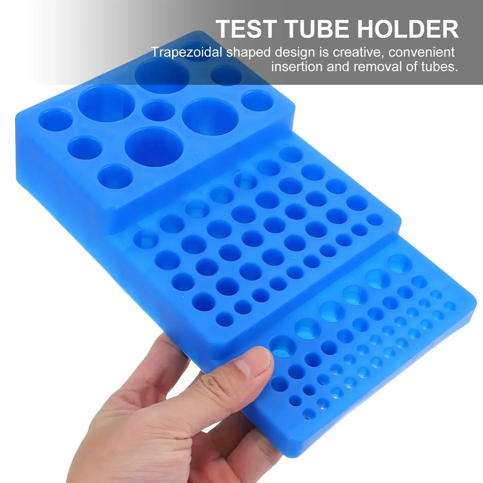 Biosharp Multifunctional Centrifuge Tube Rack 0.2ml-50ml Multi-layer Blood Collection Tube Cryovial Lab Dedicated (Pack of 1)