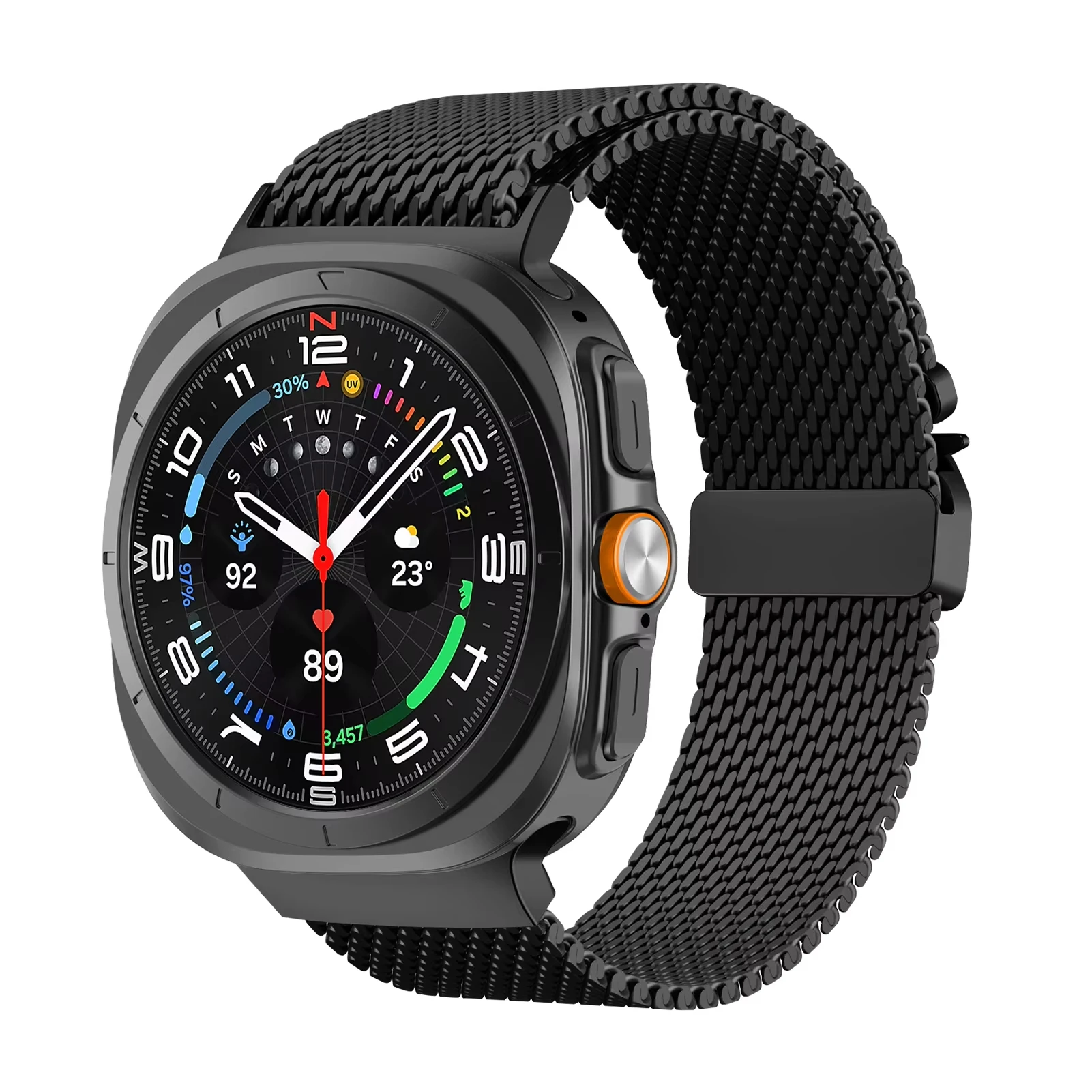 Parachute Buckle Milanese Loop Strap Bracelet