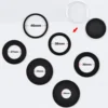 168 Pieces 46mm Coin Capsules with Foam Gasket and Plastic Storage Organizer Box, 6 Sizes (20/25/27/30/38/46mm)Coin Collection 2